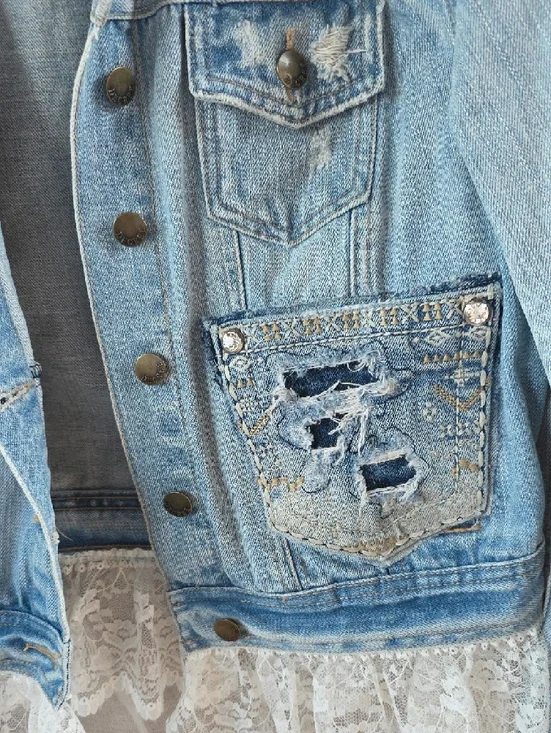 Decree Light Blue Denim Jacket - Picture 2 of 5